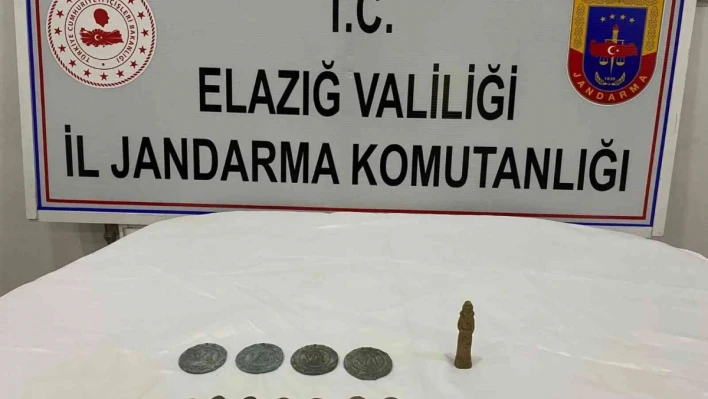 Elazığ'da tarihi eser kaçakçılarına operasyon

