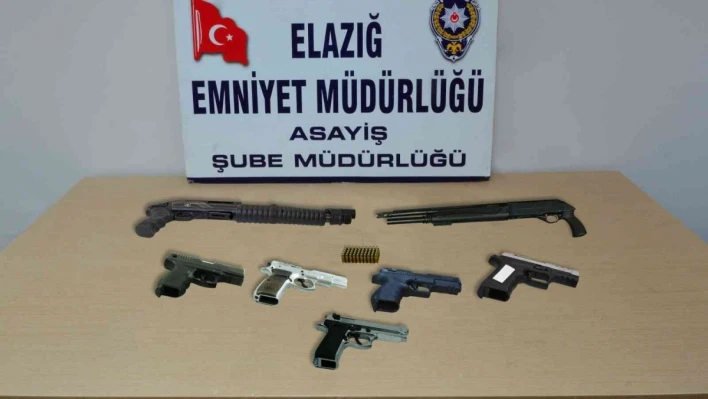 Elazığ'da asayiş ve şok uygulamaları: 25 kişi tutuklandı

