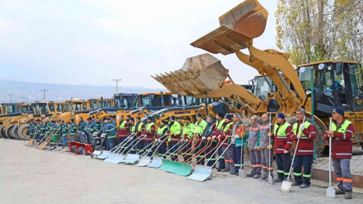 Elazığ'da kış hazırlıkları tamamlandı

