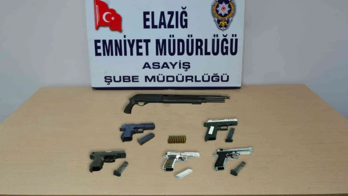 Elazığ'da asayiş ve şok uygulamaları: 22 kişi tutuklandı

