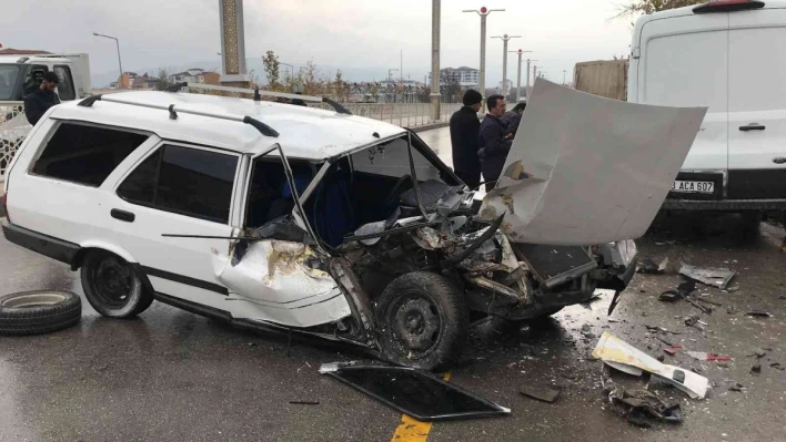 Elazığ'da 1 yılda 2 bin 662 kaza meydana geldi

