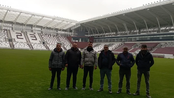 Yeni Elazığ Stadyumu zeminine tam not

