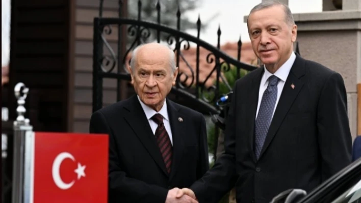 Erdoğan-Bahçeli bir araya geldi