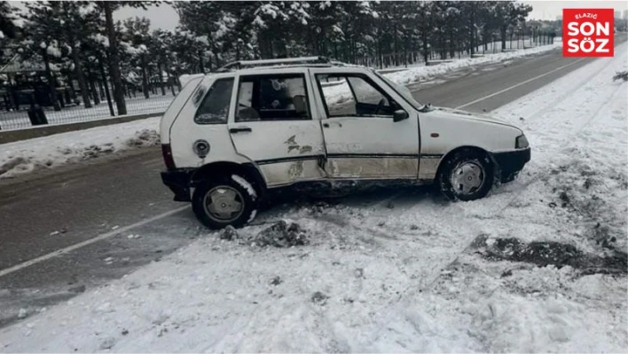 Elazığ'da trafik kazası: 1 yaralı

