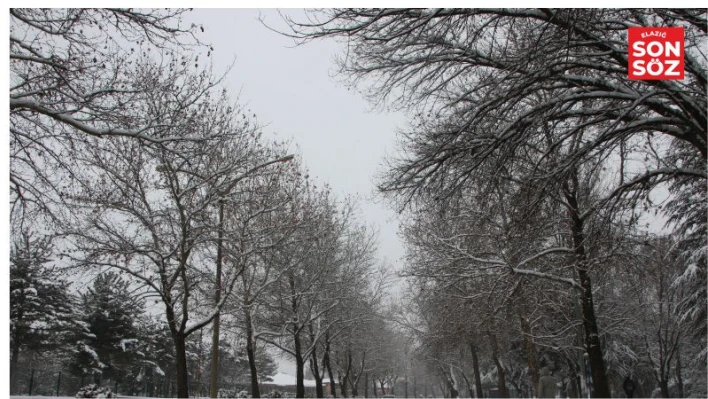 Elazığ'da meteorolojiden 'çığ' uyarısı

