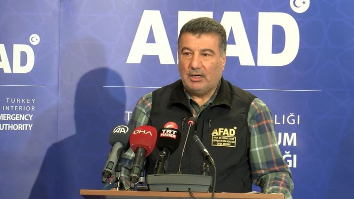 AFAD Deprem Risk Azaltma Genel Müdürü Tatar: 'Deprem 500 atom bombası etkisinde'

