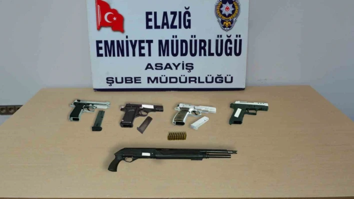 Elazığ'da asayiş ve şok uygulaması: 21 kişi tutuklandı

