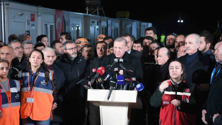 Cumhurbaşkanı Erdoğan'dan 'Kayseri'ye Teşekkür

