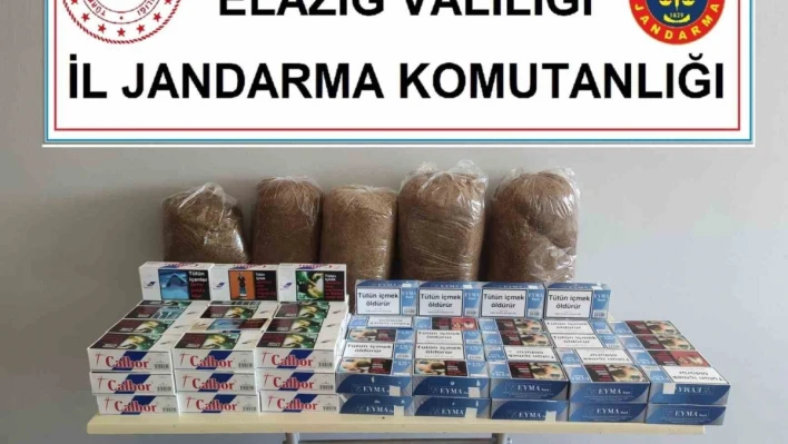 Elazığ'da jandarma ekipleri kaçakçılara göz açtırmıyor

