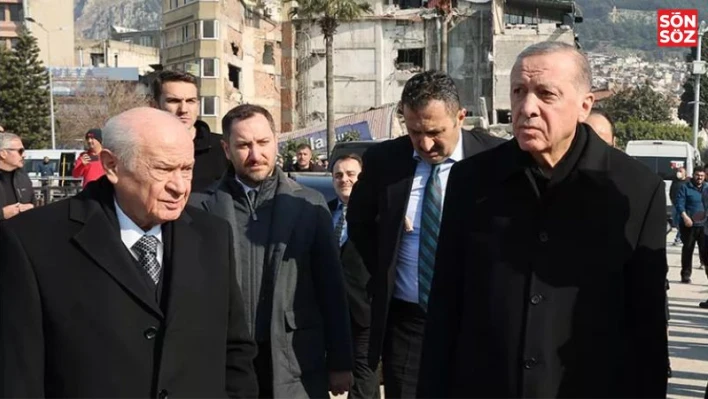 Cumhurbaşkanı Erdoğan'ın Elazığ Ziyaretine MHP Genel Başkanı Bahçeli'de Eşlik Edecek