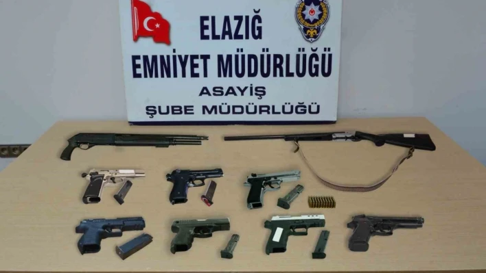 Elazığ'da asayiş ve şok uygulaması: 24 şüpheli tutuklandı

