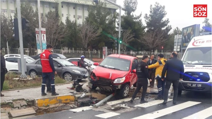 Elazığ'da trafik kazası: 1 yaralı

