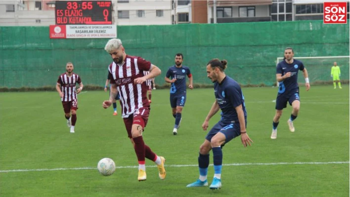 TFF 3. Lig: ES Elazığspor: 0 - Belediye Kütahyaspor: 1

