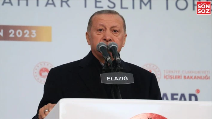 Cumhurbaşkanı Recep Tayyip Erdoğan: 'Biz eşek ölür kalır semeri, insan ölür kalır eseri diyerek bu yolda yürüdük.'