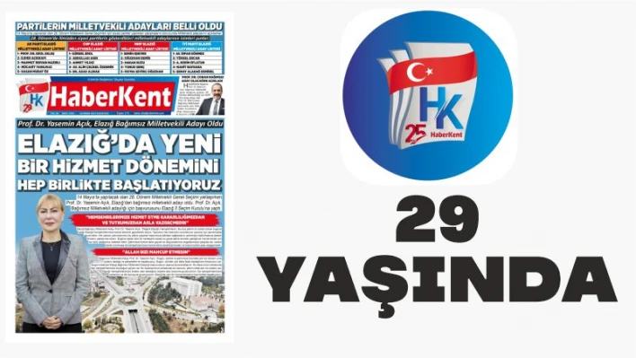 Haberkent Gazetesi 29.Yaşında