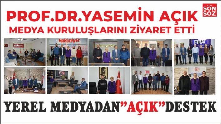 Milletvekili Adayı Açık, Yerel Medyayı Ziyaret Etti