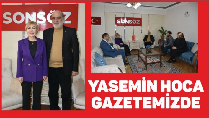 YASEMİN HOCA GAZETEMİZDE