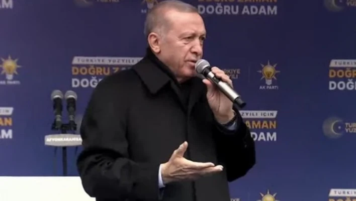 Cumhurbaşkanı Erdoğan'nın ilk mitingi  Afyonkarahisar'da