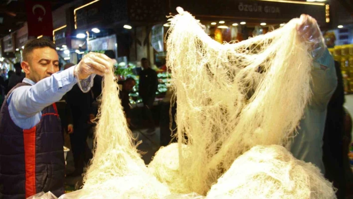 Bayram öncesi tel kadayıfa talep arttı

