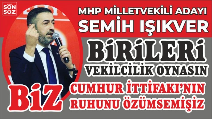 '14 Mayıs'ta MHP Dönemi Başlıyor'