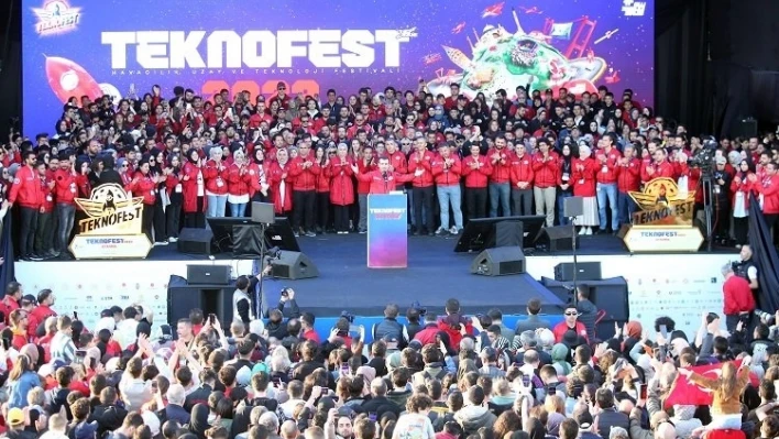 TEKNOFEST 2 milyon 547 bin ziyaretçisi ile rekorlara imza attı