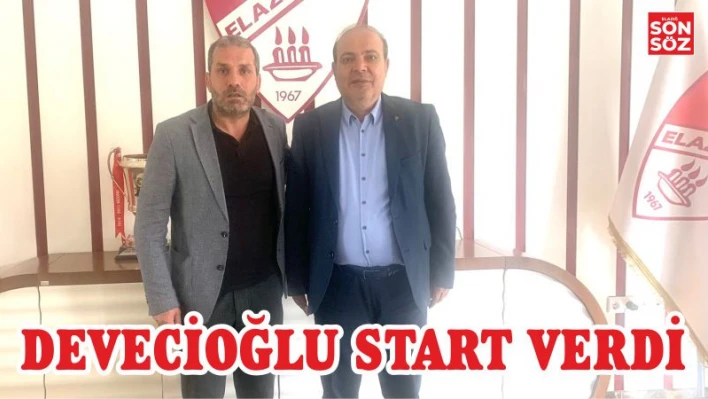 DEVECİOĞLU START VERDİ.