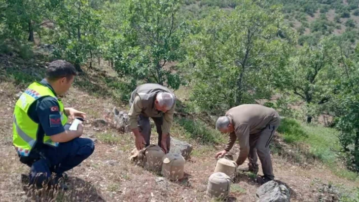 Elazığ'da yasa dışı avcılık yapan 4 kişi yakalandı

