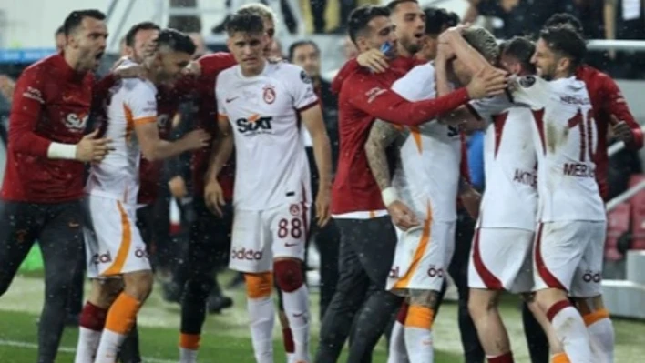 Süper Lig şampiyonu Galatasaray oldu