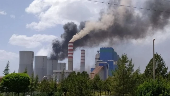 Kahramanmaraş Termik Santrali'nde yangın paniği