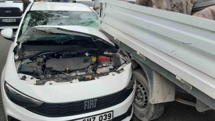 Elazığ'da trafik kazası

