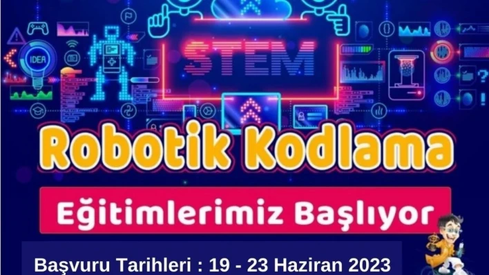 EBEGEM, temel bilgisayar ve robotik kodlama kursu açıyor

