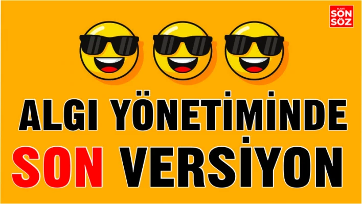 ALGI YÖNETİMİNDE SON VERSİYON