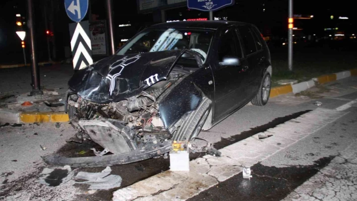 Elazığ'da trafik kazası: 1 yaralı
