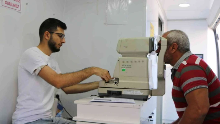 Elazığ'da görev yapan personele sağlık taraması
