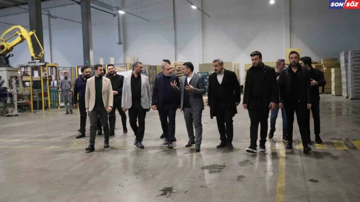 Başkan Alan, OSB'de yatırımcılarla bir araya geldi