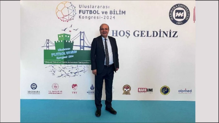 Devecioğlu Futbol ve Bilim Kongresinde.