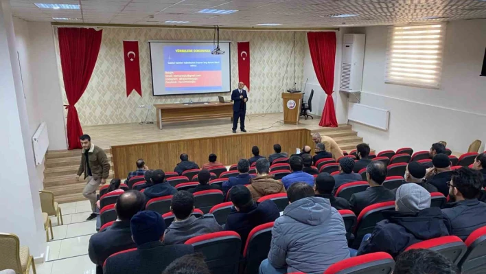 Elazığ'da  aralık ayı mutad toplantısı gerçekleştirildi