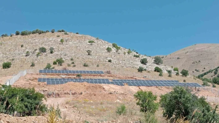 Elazığ'da GES sulama projesi tamamlandı