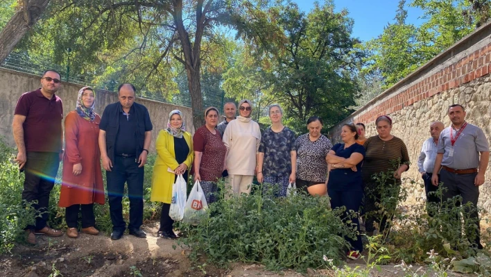 Elazığ'da hastalar için hobi bahçesinde etkinlik düzenlendi