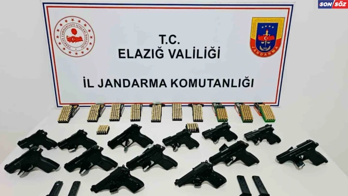 Elazığ'da ruhsatsız silah operasyonunda 1 şüpheli yakalandı