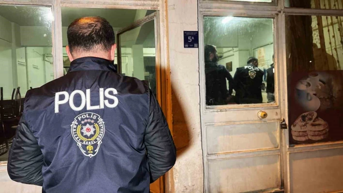 Elazığ'da şok asayiş  uygulaması: 2 bin 145  şahıs sorgulandı