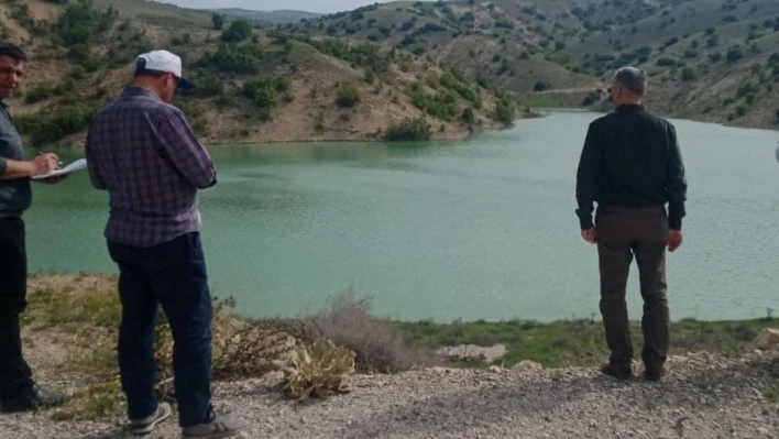 Elazığ'da sulak alanların envanter  çalışması yapıldı