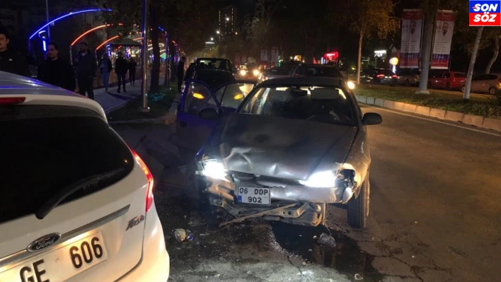 Elazığ'da trafik kazası: 1 yaralı