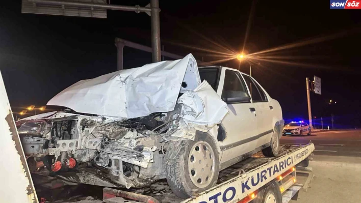 Elazığ'da trafik kazası: 3 yaralı