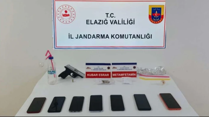 Elazığ'da uyuşturucu operasyonu: 6 gözaltı