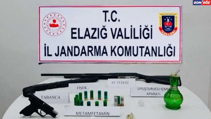 Elazığ'da uyuşturucu taciri yakalandı