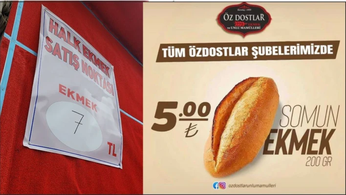 Elazığlılar Halk Ekmek Fiyatlarının 3,5 TL'ye Düşmesini Bekliyor