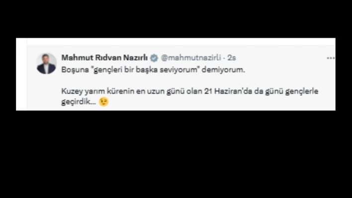Gençlerle Çalışmaya Devam