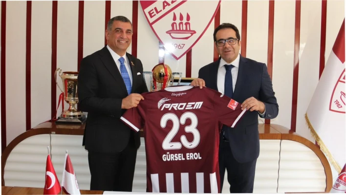 Gürsel Erol'dan Elazığspor'a Bir Destek Daha