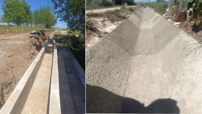Özel İdare Modern Sulama Altyapı Çalışmalarına devam ediyor